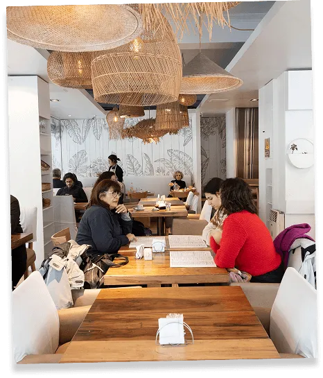 Ambiente salón Il Panino